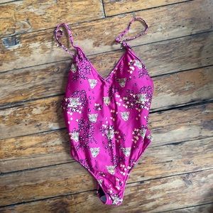 BraIlian XL (runs small) cougar brand new one piece swimsuit